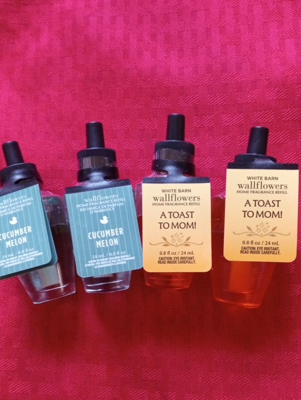 Brand New 4-Pc BATH & BODY WORKS Wallflowers Refills
